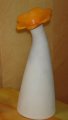 Keramik Vase "Florido" orange/creme 30